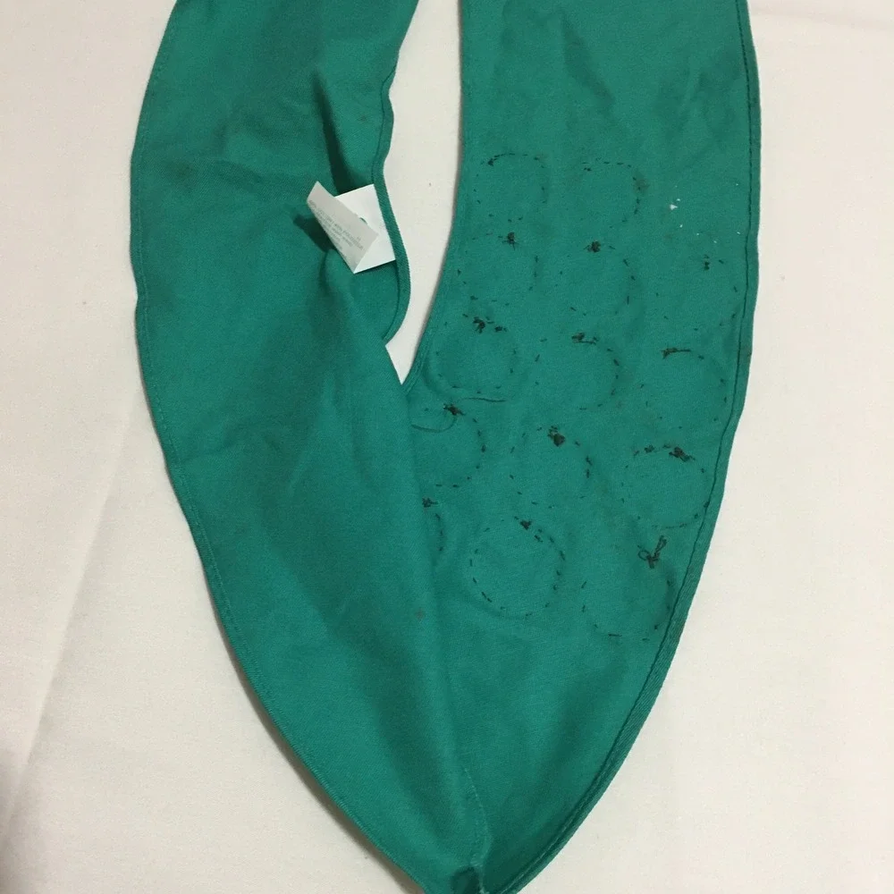 Girl Scouts Junior Sash Kids Regular Green Heart of Florida Troop 220 Patches